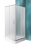 Roltechnik Project Line Orlando Neo 80x80 cm szögletes zuhanykabin, tolóajtókkal, intim üveggel