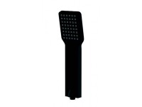 Arezzo Design Blackfield fekete, szögletes kézi zuhanyfej AR-8806