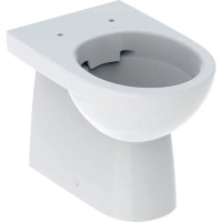 Geberit Selnova Rimfree - perem nélküli álló WC, falhoz tolható, univerzális alsó vagy háts