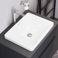 Duravit D-Neo 60x44 cm bútorba építhető, pultba süllyeszthető mosdó