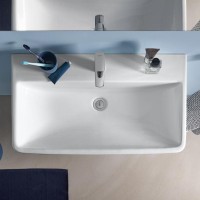 Duravit Durastyle No.1 80x46 cm bútorba építhető vagy falra szerelhető mosdó