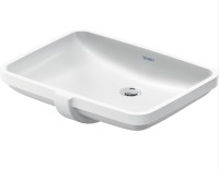 Duravit Durastyle No.1 55x45 cm alulról beépíthető mosdó