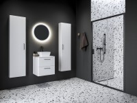 Ravak Blix II NBLDP2 zuhanyajtó, tolóajtóval