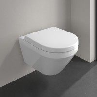 Villeroy & Boch Architectura - perem nélküli fali WC TwistFlush öblítéssel+ lecsapódásmentes WC ülők