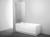 Ravak BVS1-80 fix kádparaván, Anticalc üvegbevonattal 