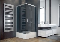 Niagara Wellness Karla 80x80x165 cm szögletes zuhanykabin