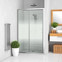 Roltechnik LLD2 - 1400 kétrészes elhúzható zuhanyajtó, intimglass biztonsági üveggel
