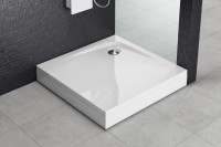 Kolpa San Evelin Tray Q 90x90 cm akril zuhanytálca + előlappal együtt