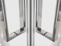 Roltechnik ECDO1N Exclusive Line 89x250 cm nyíló ajtós zuhanyajtó, Brillant ezüst kerettel