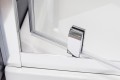 Roltechnik ECDO1N Exclusive Line 100x250 cm nyíló ajtós zuhanyajtó, Brillant ezüst kerettel