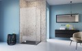 Radaway Torrenta KDJ 90Jx80 cm szögletes, aszimmetrikus zuhanykabin, nyílóajtóval, átlátszó 