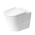 Duravit D-Neo Rimless - perem nélküli álló WC, hátsó kifolyású, mélyöblítésű