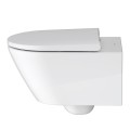 Duravit D-Neo Rimless - perem nélküli fali WC, Durafix (láthatatlan) rögzítéssel