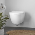 Duravit D-Neo Rimless - perem nélküli fali WC, Durafix (láthatatlan) rögzítéssel