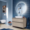 Duravit D-Neo 60x40 cm pultra ültethető ovális mosdó