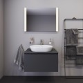 Duravit D-Neo 60x40 cm pultra ültethető ovális mosdó