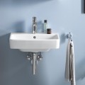 Duravit Durastyle No.1 55x46 cm bútorba építhető vagy falra szerelhető mosdó