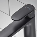 Hansgrohe Vernis Blend 190 mosdócsaptelep automata leeresztővel, matt fekete