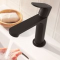 Hansgrohe Rebris S mosdócsaptelep 110 CoolStart, automata lefolyógarnitúrával, fekete