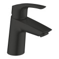 Grohe Eurosmart Black mosdócsaptelep, click-clack leeresztővel, S méret, matt fekete 239682433