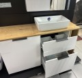 Cersanit City 140 cm komplett fürdőszobabútor összeállítás - kiállított mintadarab kiárus