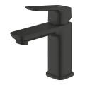 Grohe Cubeo mosdócsaptelep S méret, matt fekete, click-clack leeresztővel, hideg indítású 1017