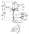 Grohe Cubeo mosdócsaptelep M méret, húzórudas leeresztővel, króm 1017490000