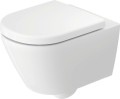 Duravit D-Code Rimless - perem nélküli fali WC + lecsapódásmentes WC ülőke SZETT
