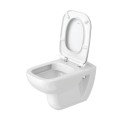 Duravit D-Code Rimless - perem nélküli fali WC + lecsapódásmentes WC ülőke SZETT