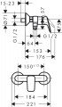 Hansgrohe Logis zuhanycsaptelep 71600000