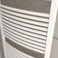 Lazzarini Sanremo íves, fehér, 690x600 mm törölközőszárító radiátor