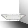 Roltechnik Flat Kvadro 90x90x8,5 cm szögletes, akril zuhanytálca + zuhanytálca előlap 8000119 +