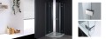 Wellis Arno prémium íves zuhanykabin 90x90 cm