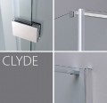 Wellis Clyde prémium szögletes zuhanykabin 90x90 cm