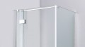 Wellis Clyde prémium szögletes zuhanykabin nyílóajtóval 90x90 cm