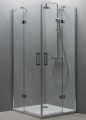 Kolpa San Atlas TKK 90x90 cm szögletes zuhanykabin, nyíló ajtókkal